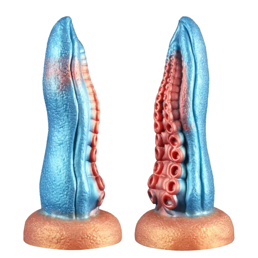 Silicone Octopus Anal Dildo with Suction Cup